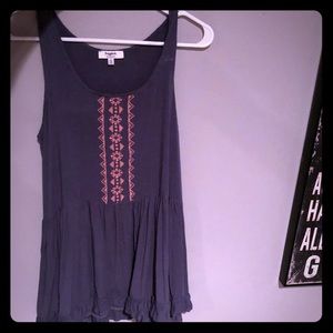 Embroidered top!